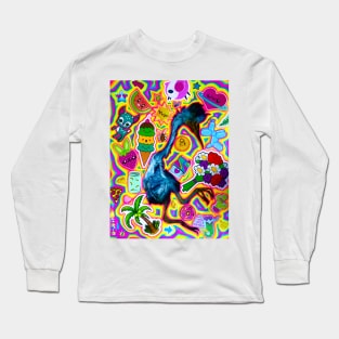Just Another Egret Long Sleeve T-Shirt